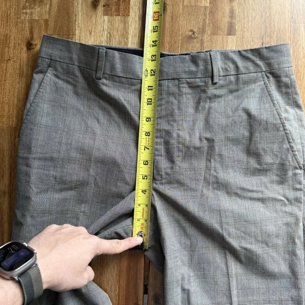 Banana Republic Dress Pants Mens 33X30 Brown 100% Cotton Modern Fit Office Event